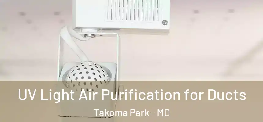  UV Light Air Purification for Ducts Takoma Park - MD